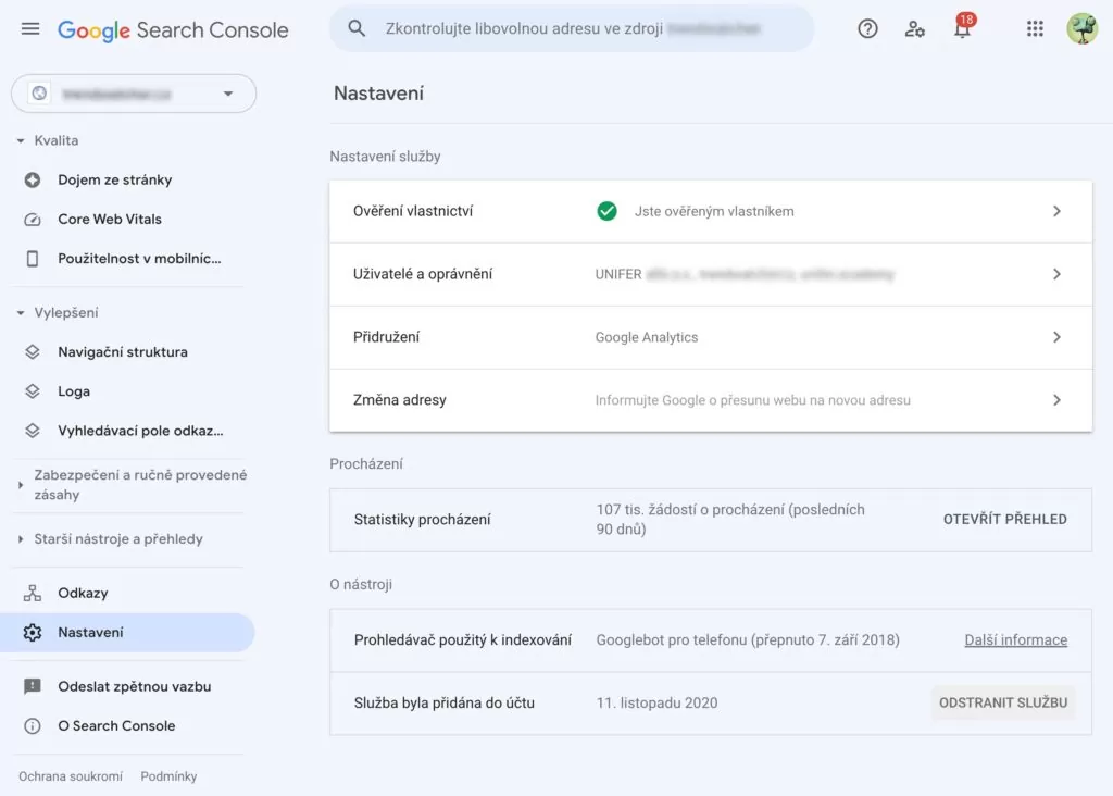 Jak nastavit Google Search Console?